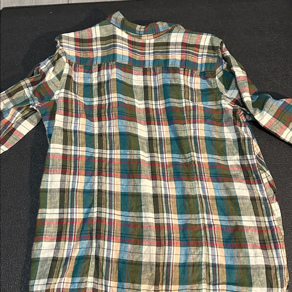 Eddie Bauer Multicolor Plaid Shirt - Picture 7 of 7